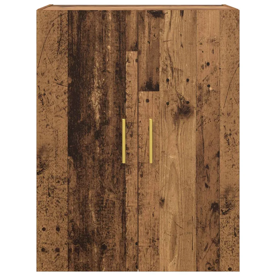 Armoire Murale 2 pcs Bois ancien 69,5 x 34 x 90 cm - 7