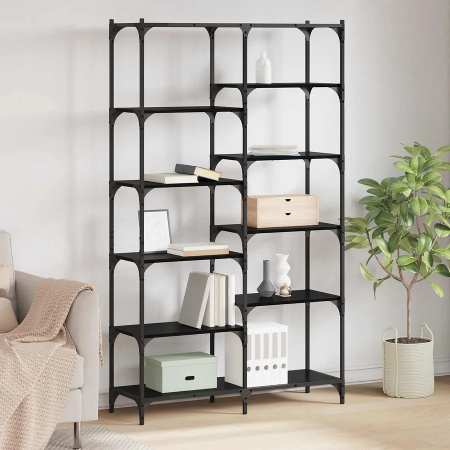 Étagère Chêne noir 100 x 32 x 170 cm Bois d'ingénierie
