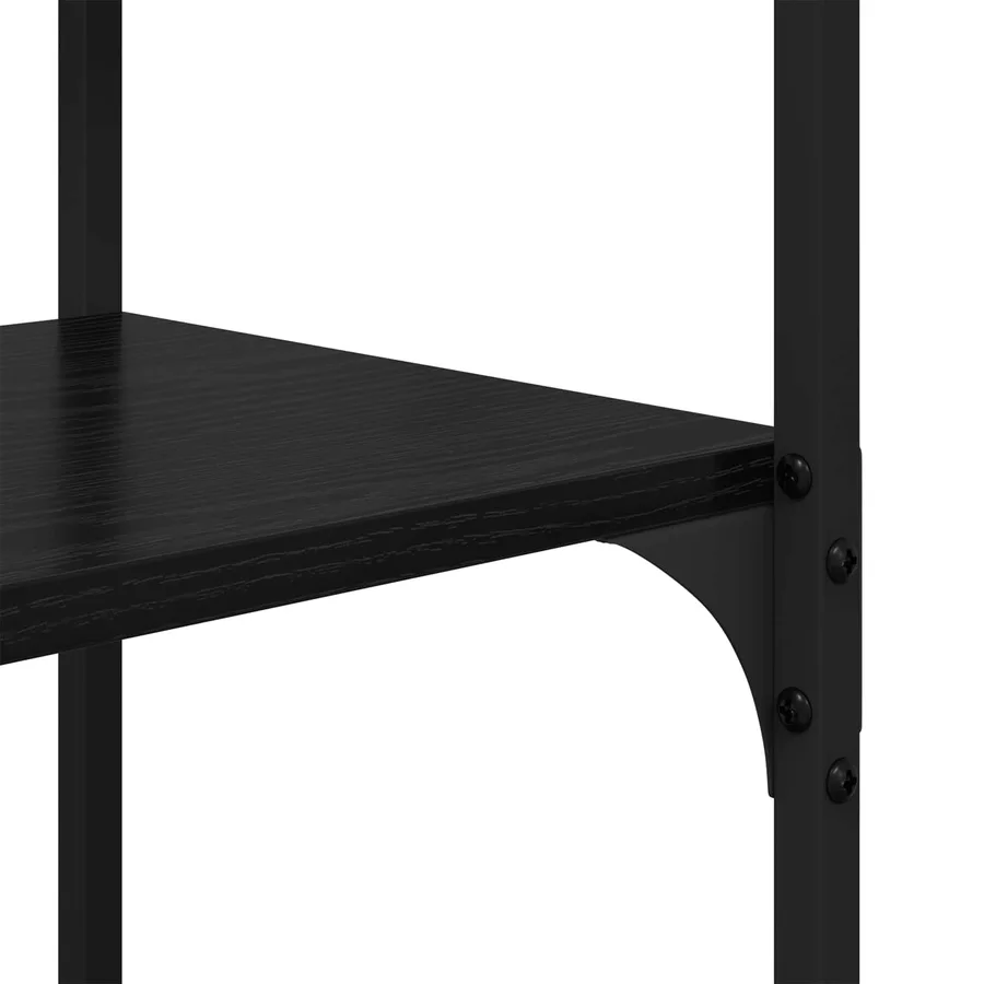 Étagère Chêne noir 100 x 32 x 170 cm Bois d'ingénierie - 9