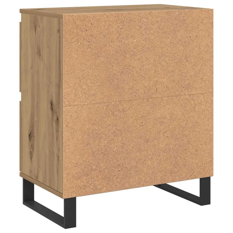 Buffet 2 pcs Chêne artisanal 60 x 35 x 70 cm - 9