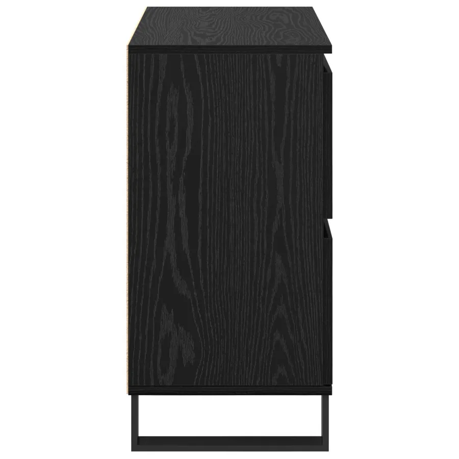 Buffet Chêne noir 60 x 35 x 70 cm - 7