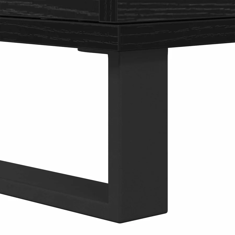 Buffet Chêne noir 60 x 35 x 70 cm - 8
