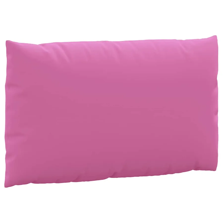 Coussins de palette lot de 2 rose tissu Oxford - 5