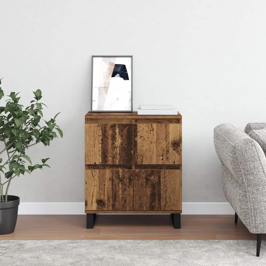 Buffet Bois ancien 60 x 35 x 70 cm - 4