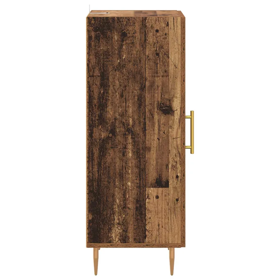 Buffet Bois ancien 34 x 34,5 x 90 cm Bois d'ingénierie - 7