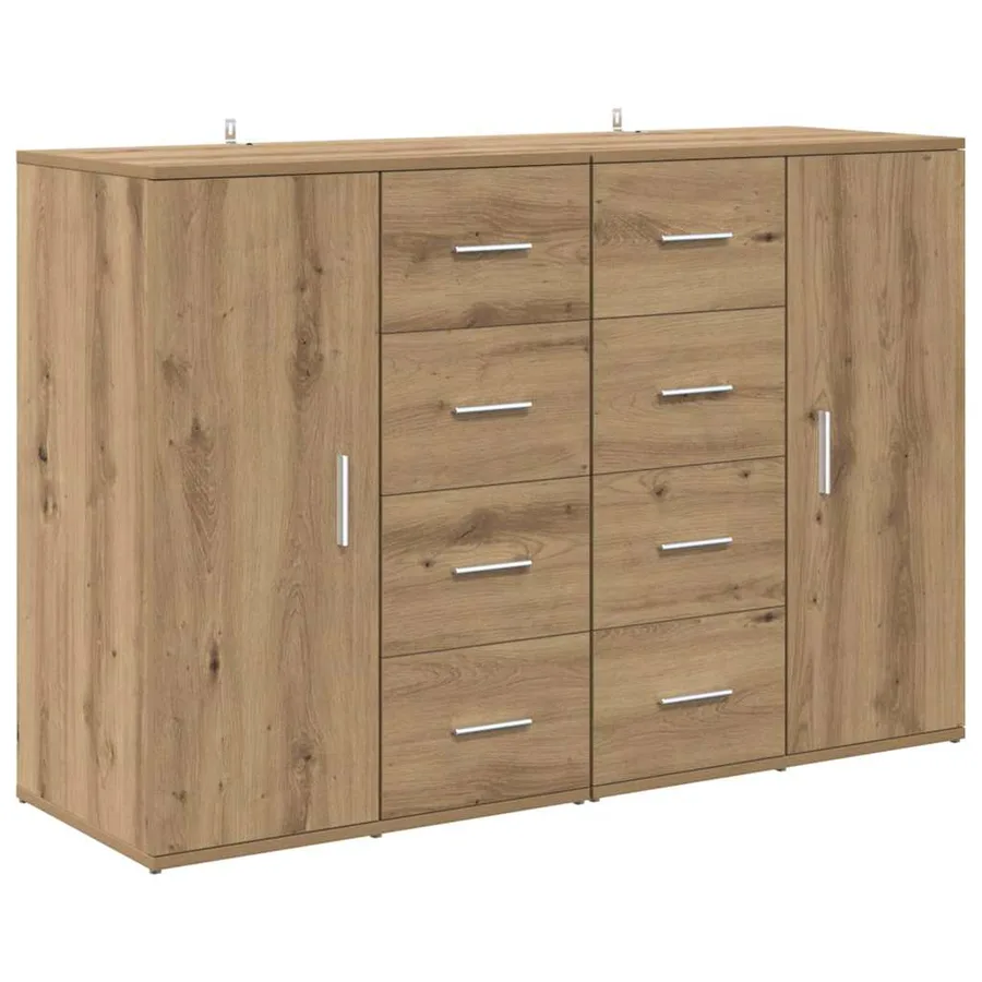 Buffets CORONA 2 pcs Chêne artisanal 59 x 39 x 80 cm - 5
