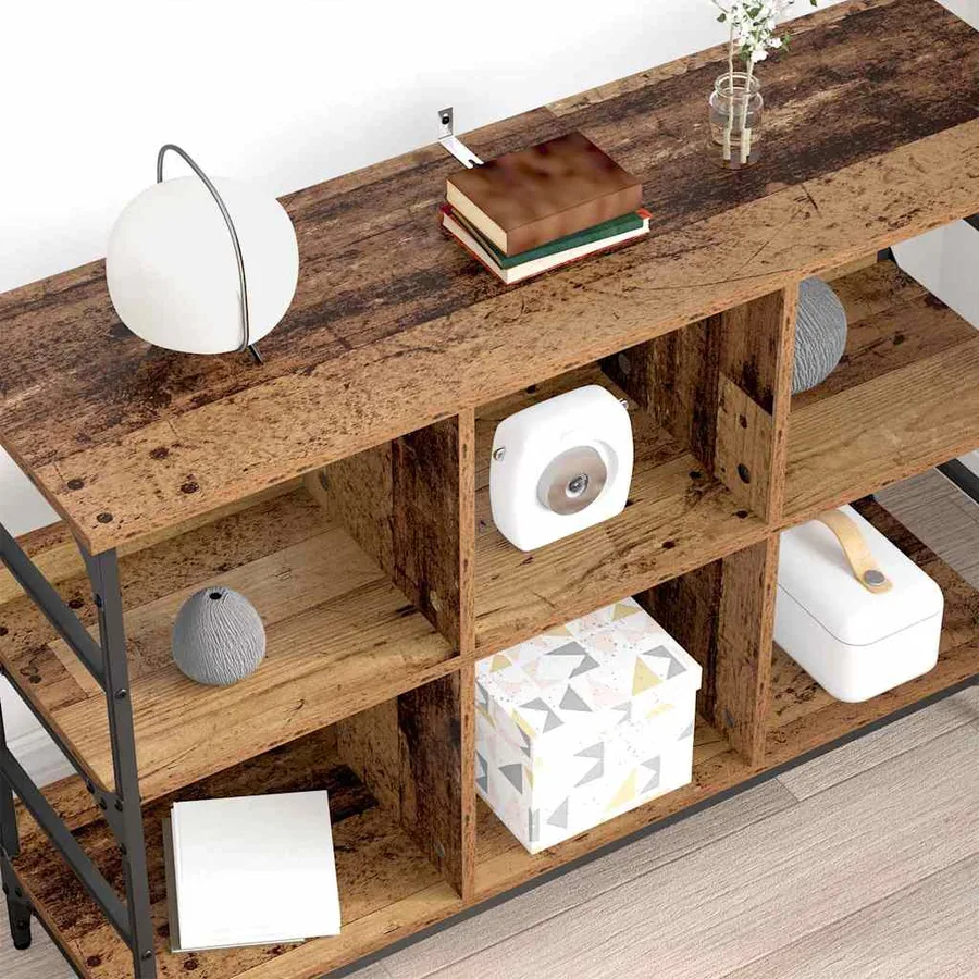 Buffet Bois ancien 102 x 32 x 73,5 cm - 4