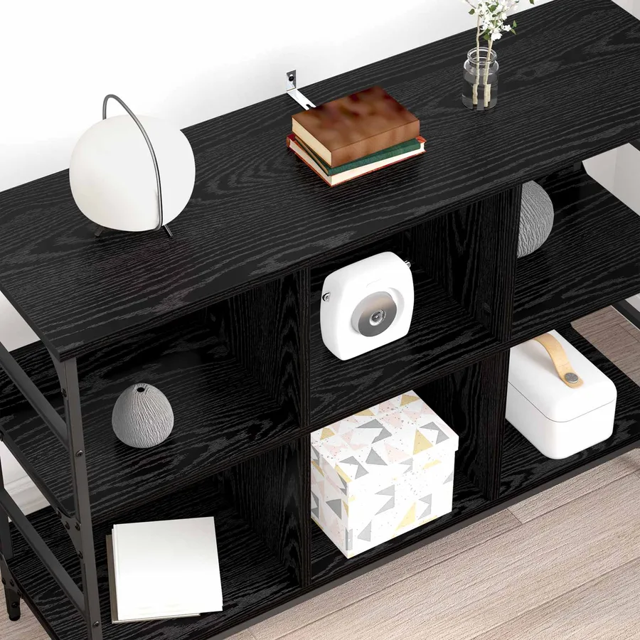 Buffet Chêne noir 102 x 32 x 73,5 cm - 4