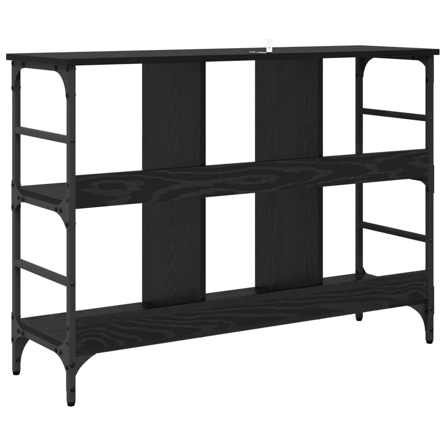 Buffet Chêne noir 102 x 32 x 73,5 cm - 7