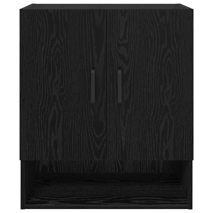 Meuble mural Chêne noir 60 x 31 x 70 cm Bois d'ingénierie - 6