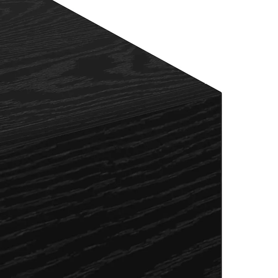 Armoire Murale Chêne noir 100 x 36,5 x 35 cm Bois d'ingénierie - 8