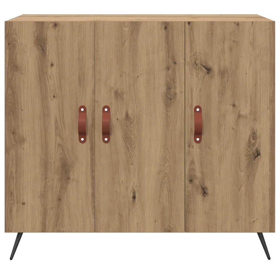 Buffet Chêne artisanal 89,5 x 34 x 80 cm Bois d'ingénierie - 6