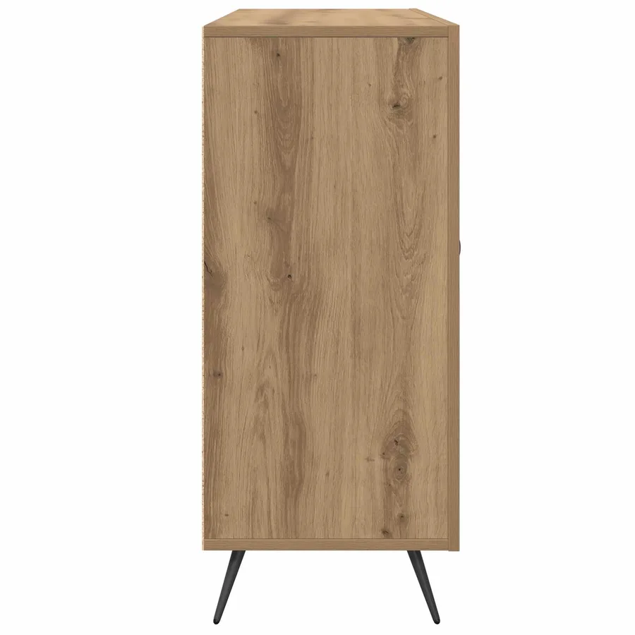 Buffet Chêne artisanal 89,5 x 34 x 80 cm Bois d'ingénierie - 7