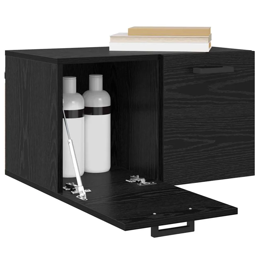Armoire Murale Chêne noir 60 x 36,5 x 35 cm Bois d'ingénierie - 3