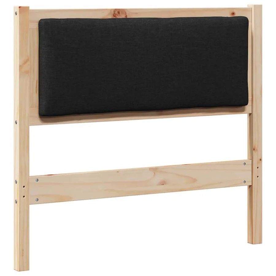 Tête de lit Autre Marron 100 cm Bois massif en pin - 2