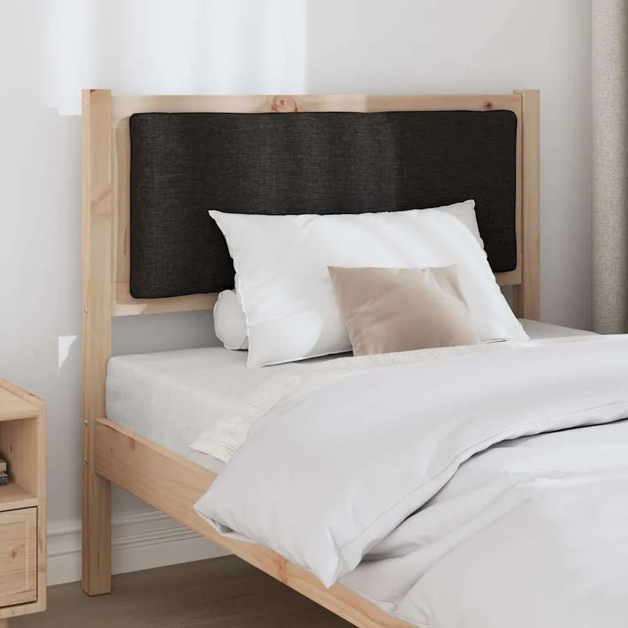 Tête de lit Autre Marron 100 cm Bois massif en pin - 3