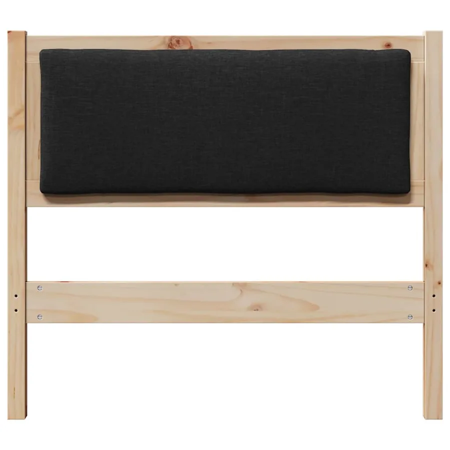 Tête de lit Autre Marron 100 cm Bois massif en pin - 4