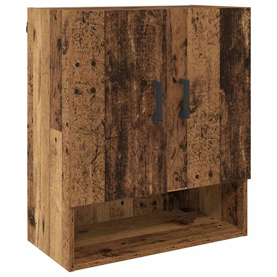 Meuble mural Vieux bois 60 x 31 x 70 cm Bois d'ingénierie - 2