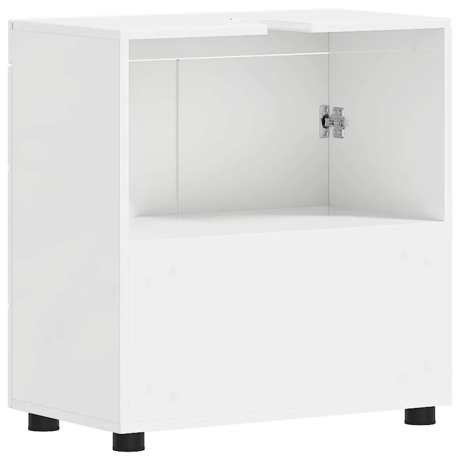 Ensemble d'armoire de salle de bain TULUM Blanc brillant - 7