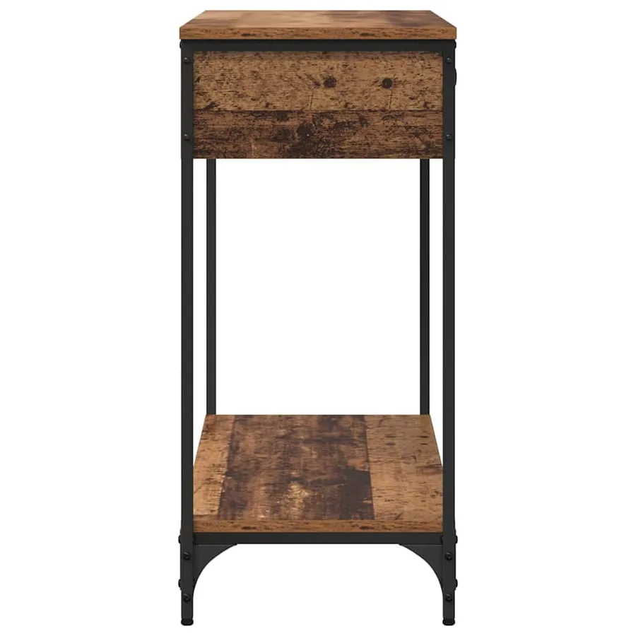 Table console Bois ancien 100 x 34.5 x 75 cm Bois d'ingénierie - 7