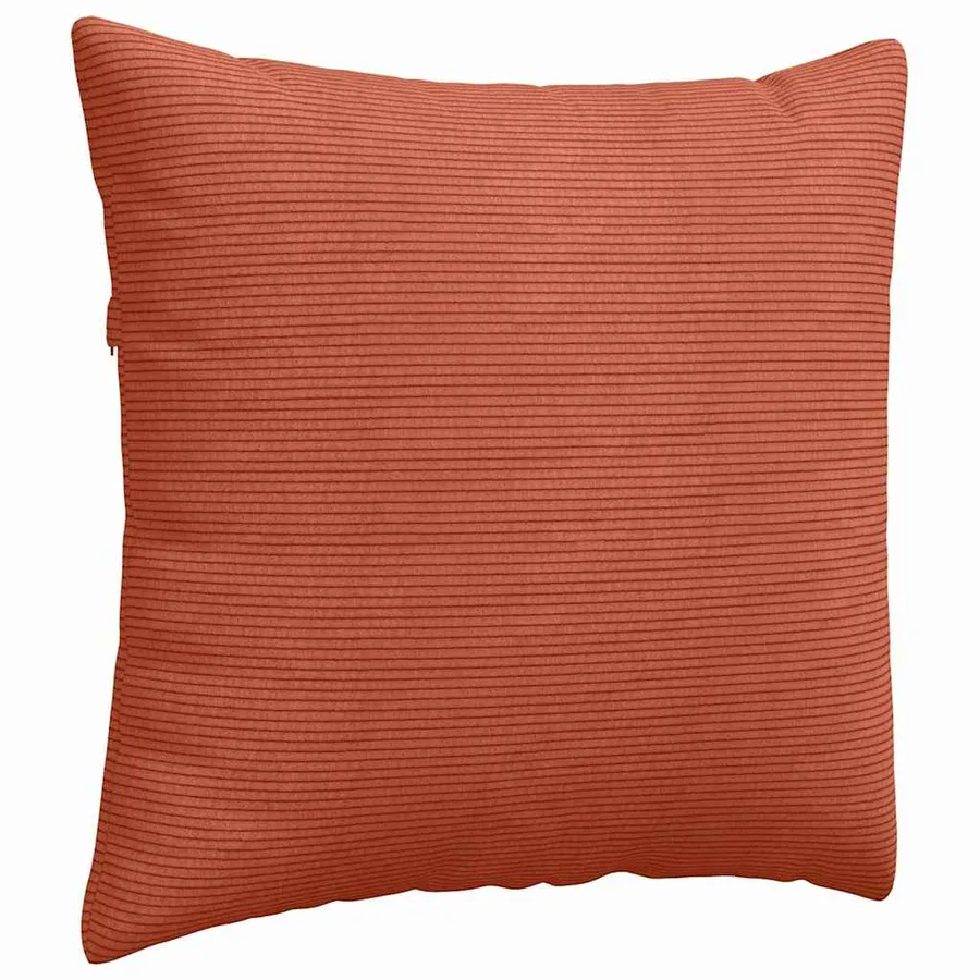 Coussins de canapé 2 pcs Rouge orange 45 x 45 cm - 5