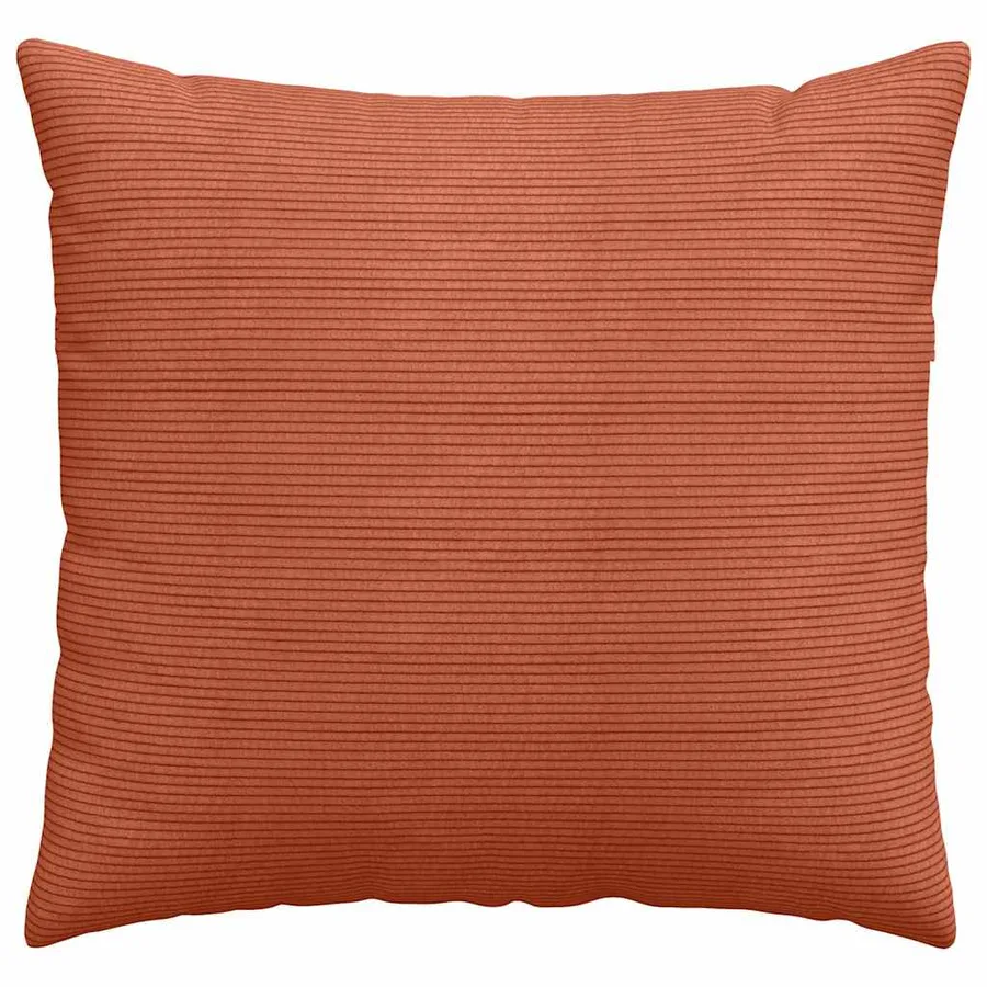 Coussins de canapé 2 pcs Rouge orange 45 x 45 cm - 6