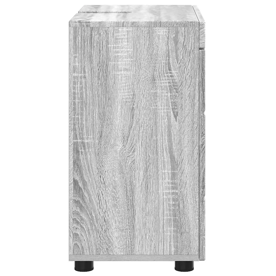 Ensemble d'armoire de salle de bain TULUM Gris Sonoma - 6