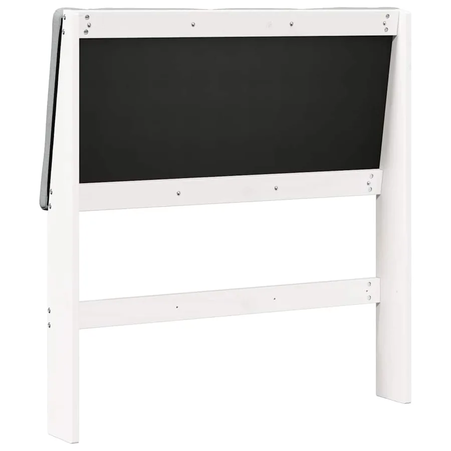 Tête de lit capitonnée Gris clair 100 cm Pin massif - 6