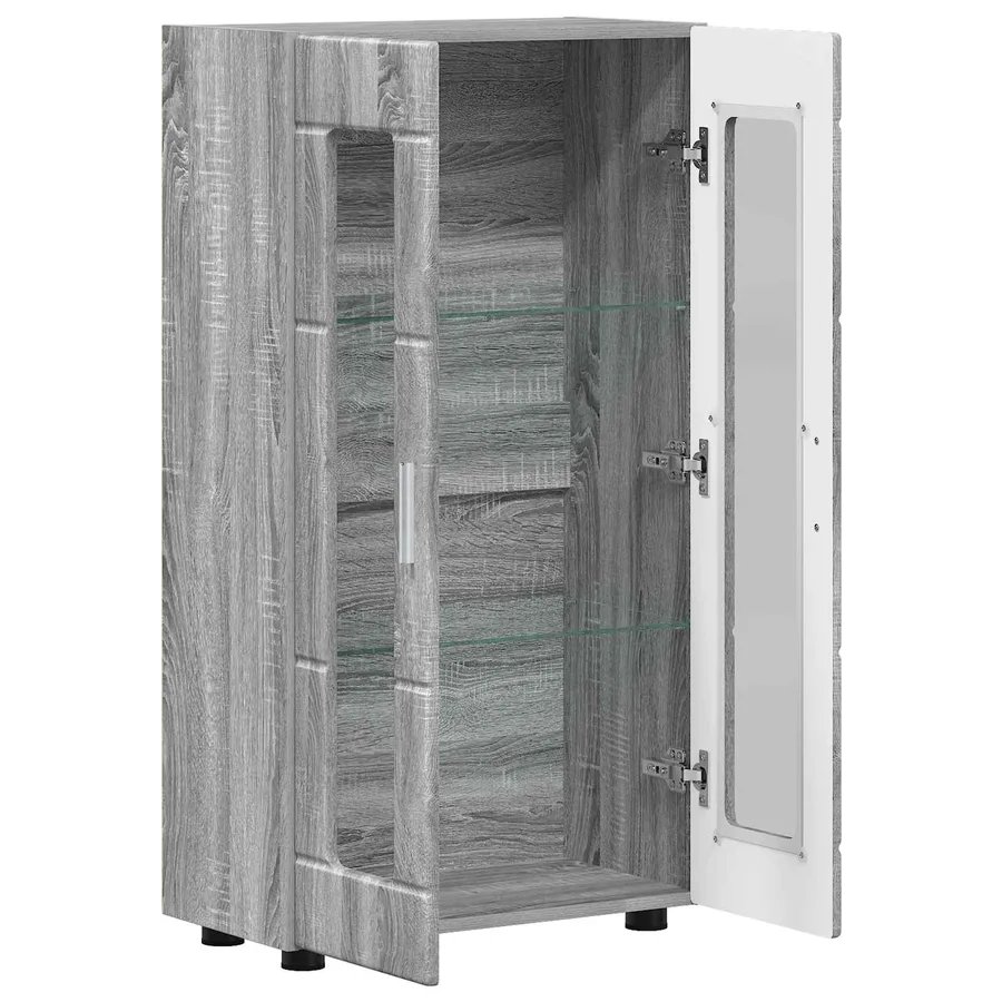 Buffet FLORIN Gris Sonoma 55,5 x 29 x 100 cm Bois d'ingénierie - 5