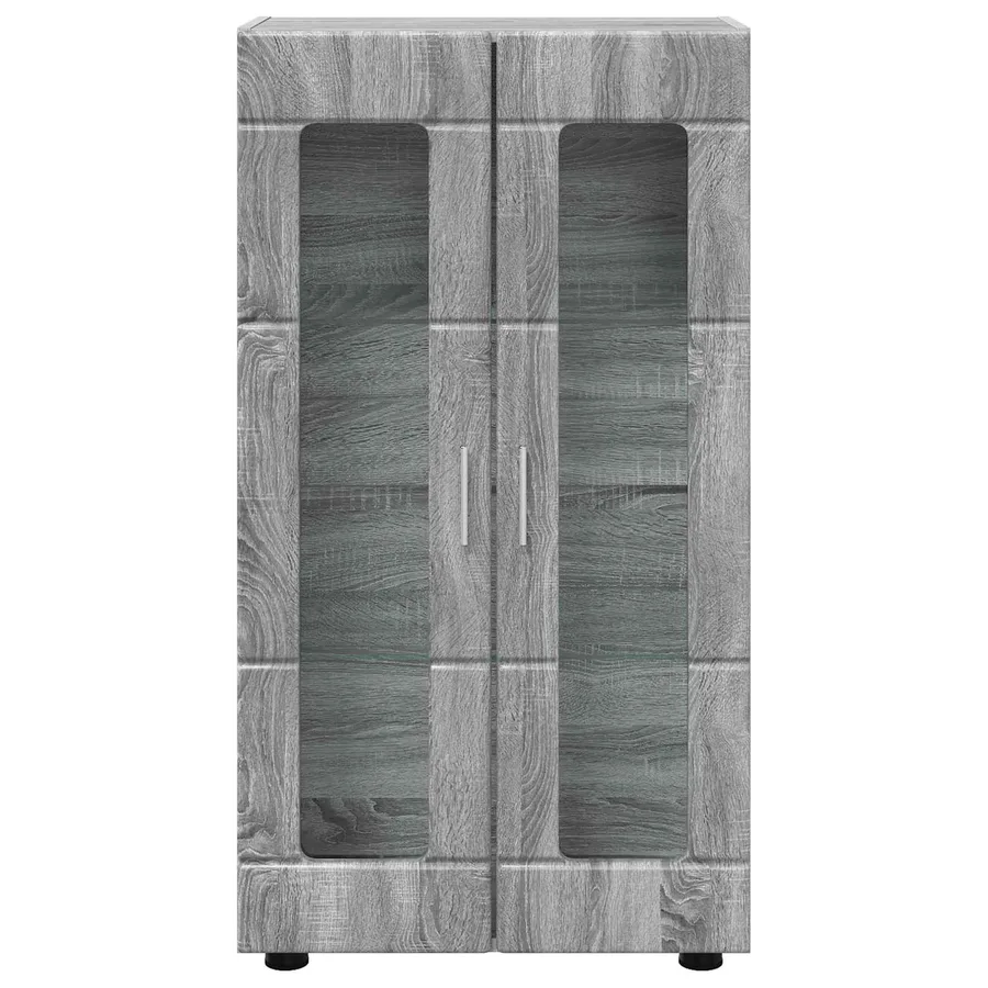 Buffet FLORIN Gris Sonoma 55,5 x 29 x 100 cm Bois d'ingénierie - 6
