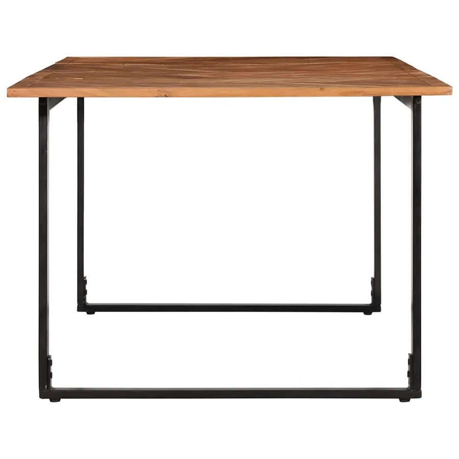 Table à manger 200x100x75 cm bois massif d'acacia - 3