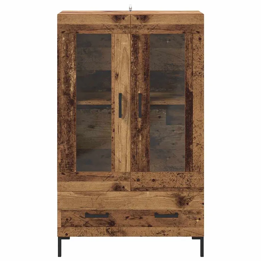 Haut Armoire Bois Ancien 69,5 x 31 x 115 cm Bois d'ingénierie - 6