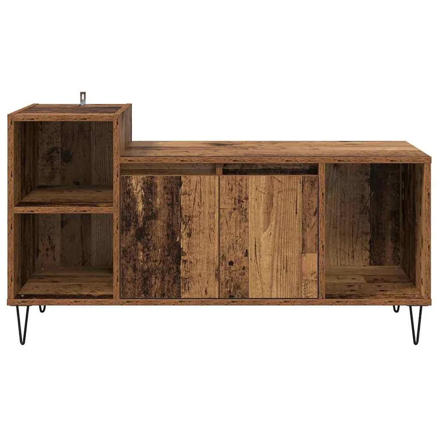 Meuble TV Bois Ancien 100 x 35 x 55 cm Bois d'ingénierie - 6