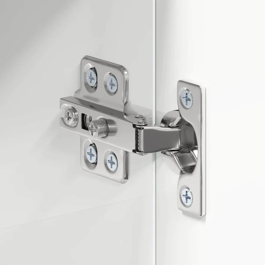Amoire de salle de bain avec miroir TULUM Blanc brillant - 8