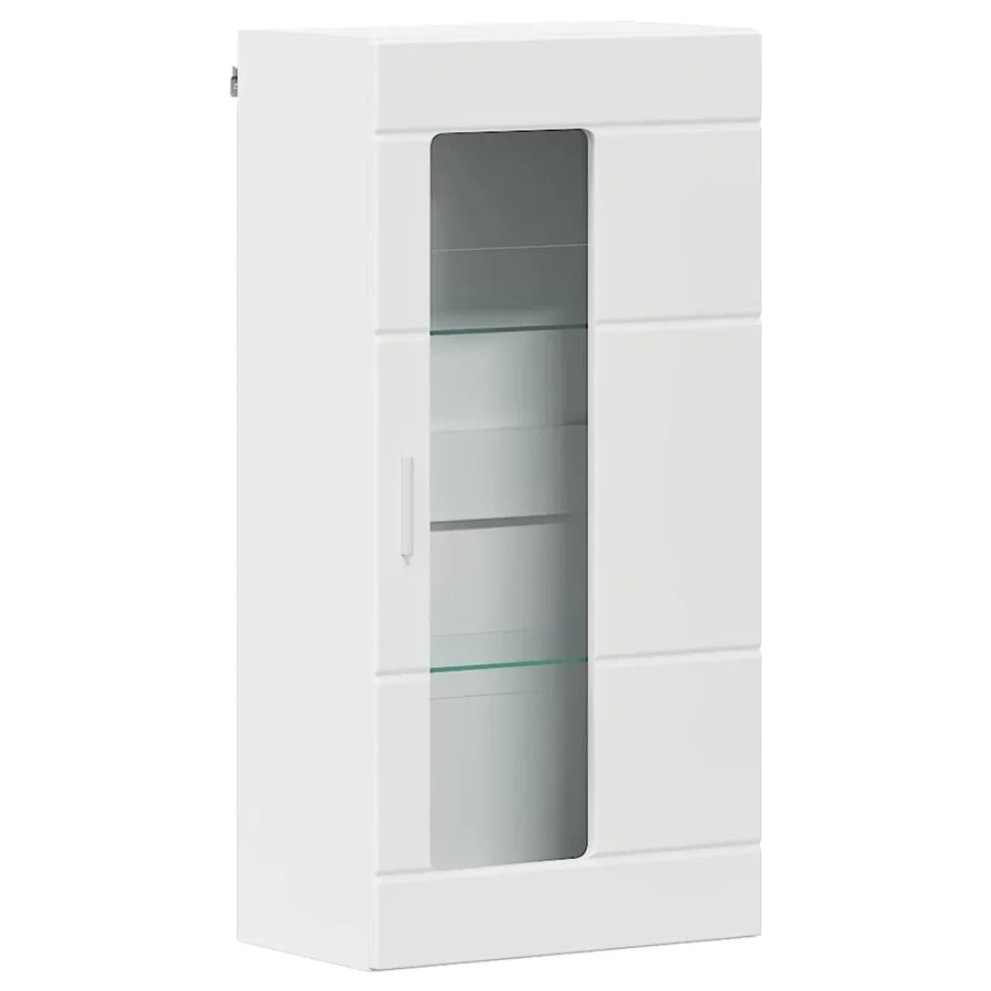 Ensemble meuble TV FLORIN 3 pcs Blanc Bois d'ingénierie - 7