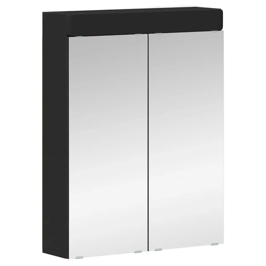 Ensemble de mobilier de salle de bain TULUM 2 pcs Noir - 6