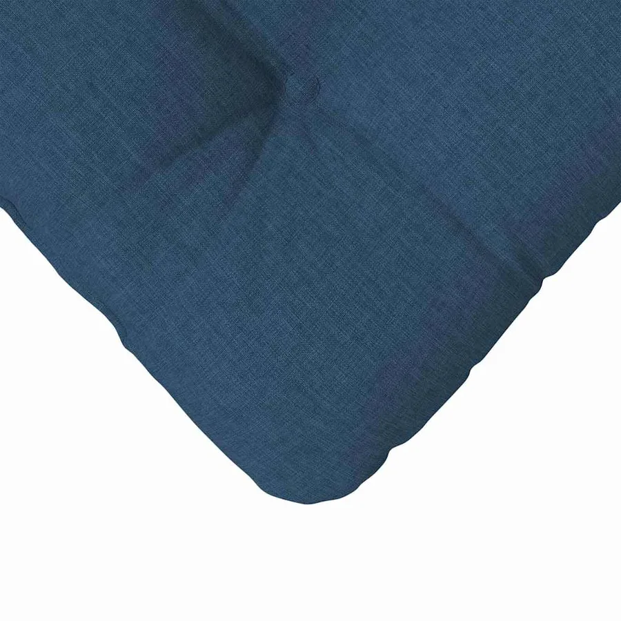 Coussins de siège 4 pcs Bleu 40 x 40 x 12 cm tissu - 9