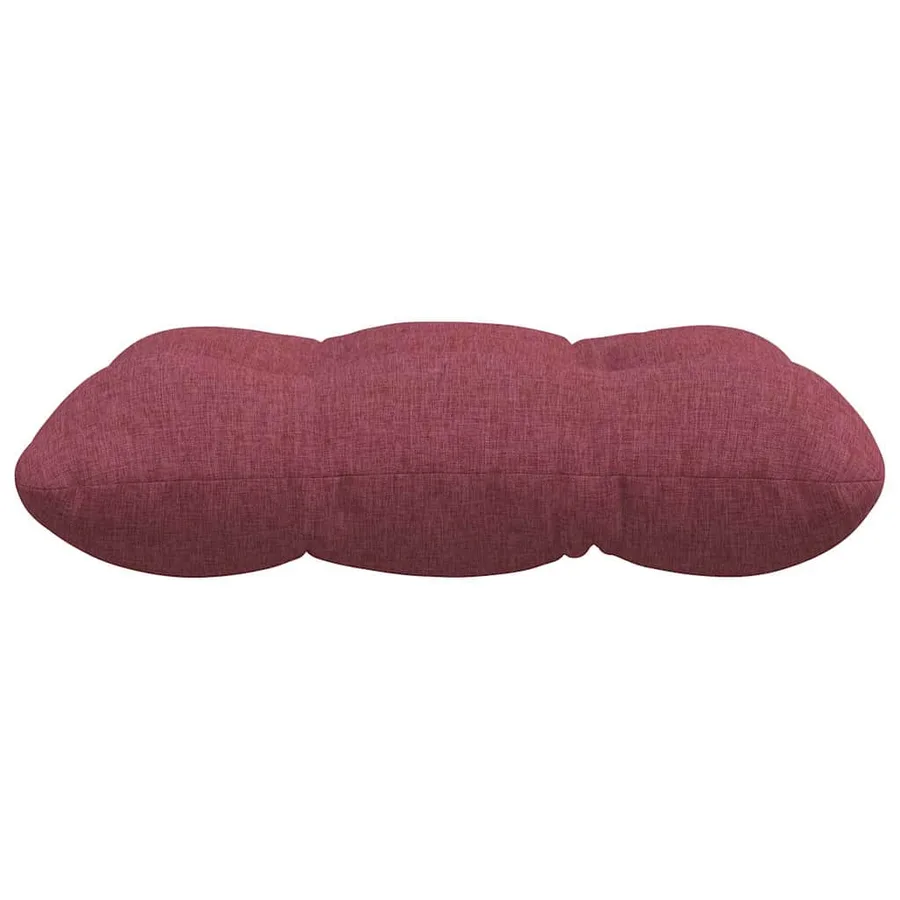 Coussins de siège 4 pcs Bordeaux 40 x 40 x 12 cm tissu - 6