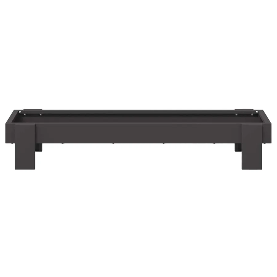 Bac de nourrissage pour poules Noir 80 x 28 x 13.5 cm - 5