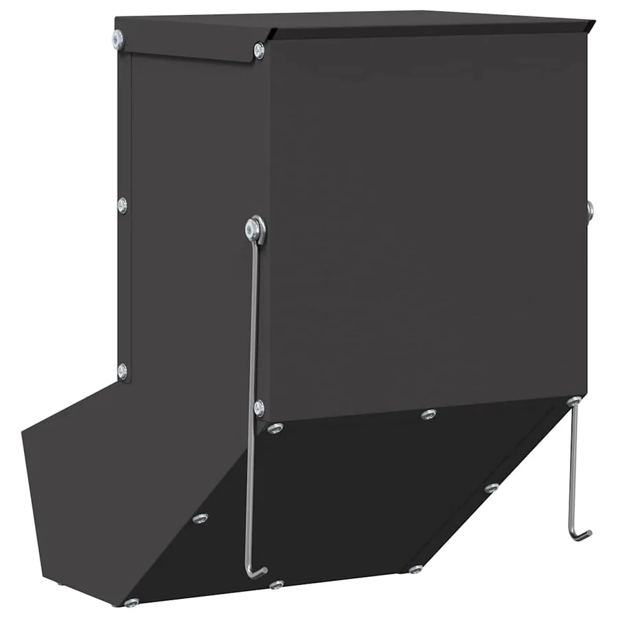 Distributeur pour lapins Noir 17,5 x 26 x 28,5 cm - 6