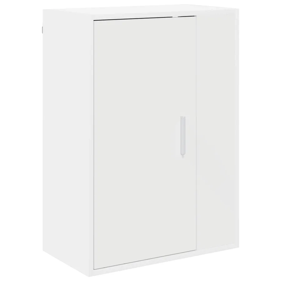 Ensemble meuble TV Blanc Bois d'ingénierie - 7