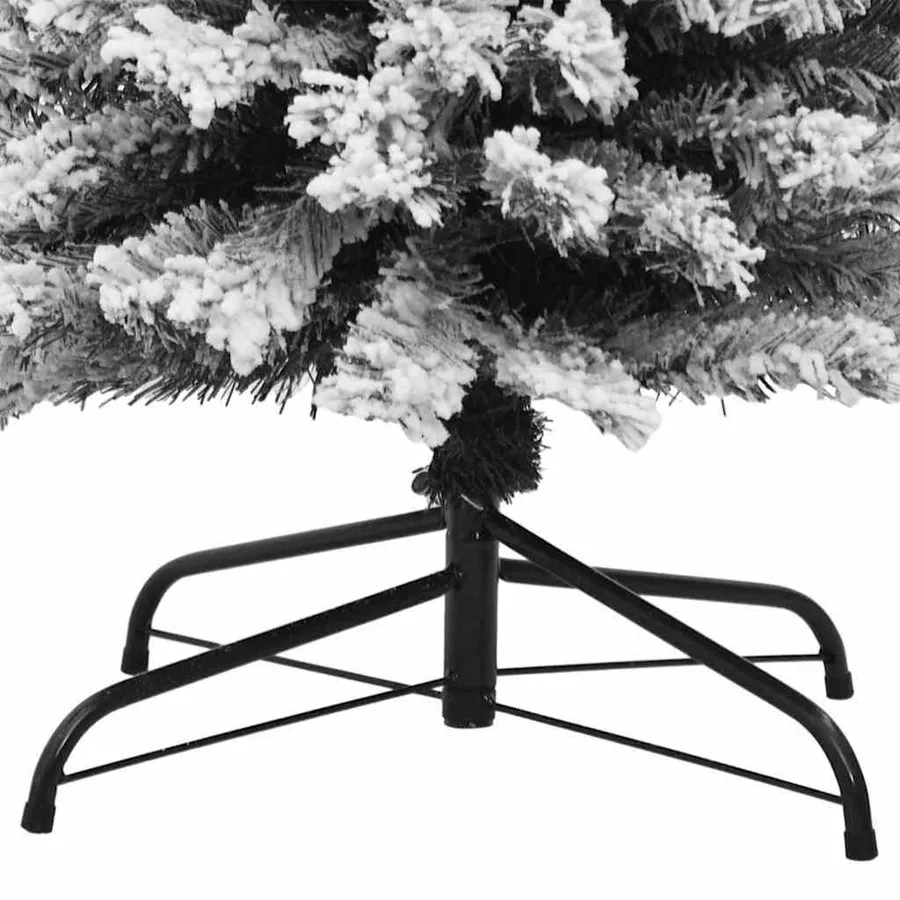 Sapin de Noël artificiel Vert 210 cm PVC et acier et plastique - 14