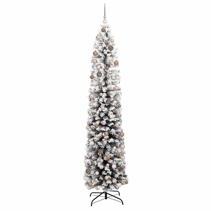 Sapin de Noël artificiel Vert 210 cm PVC et acier et plastique - 3
