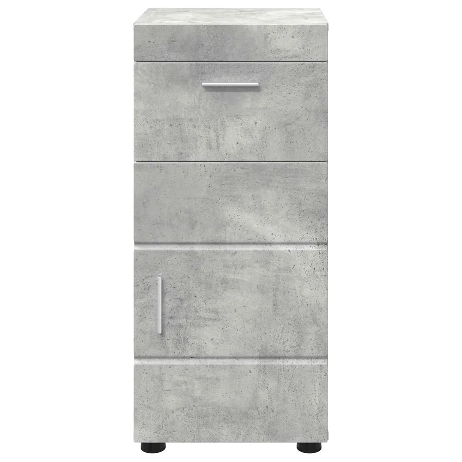 Ensemble d'armoire de salle de bain TULUM Gris béton - 6