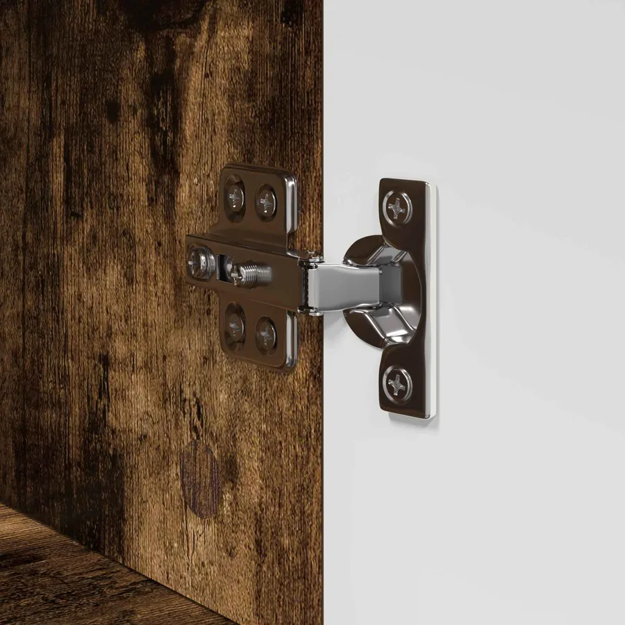 Ensemble d'armoire de salle de bain TULUM Chêne fumé - 11