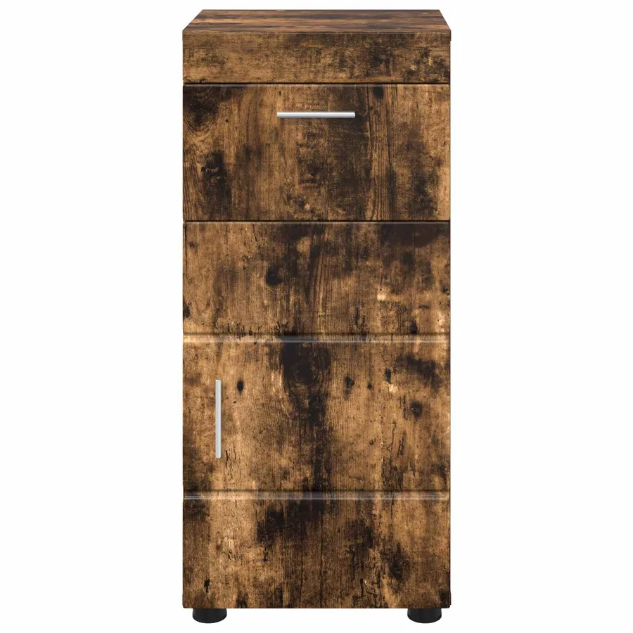 Ensemble d'armoire de salle de bain TULUM Chêne fumé - 6