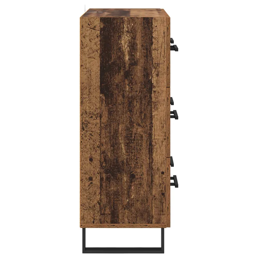Buffet Bois Ancien 69,5 x 34 x 90 cm Bois d'ingénierie et fer - 7