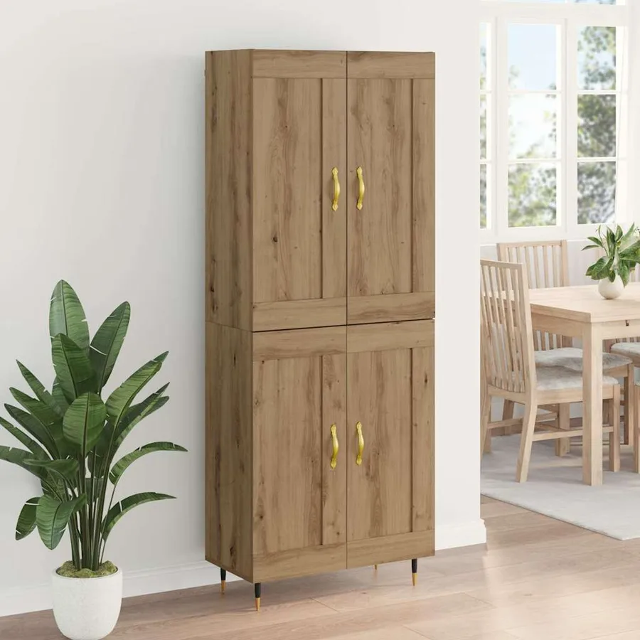 Haut Armoire Chêne artisanal 69,5 x 34 x 90 cm - 4