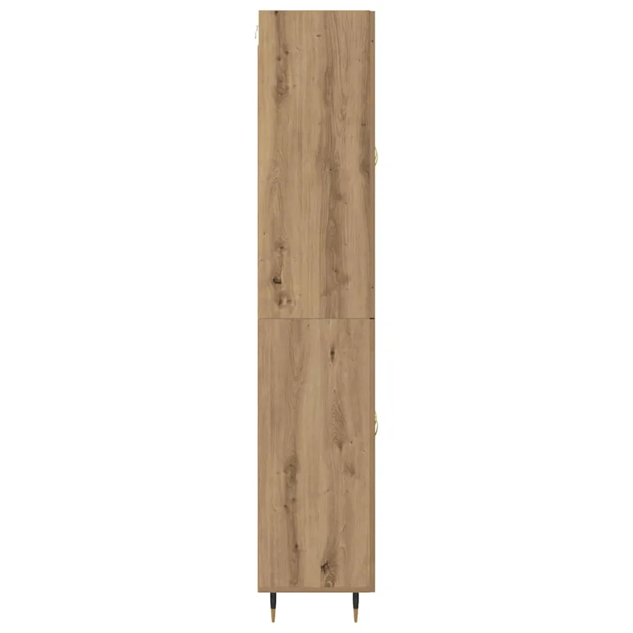 Haut Armoire Chêne artisanal 69,5 x 34 x 90 cm - 9