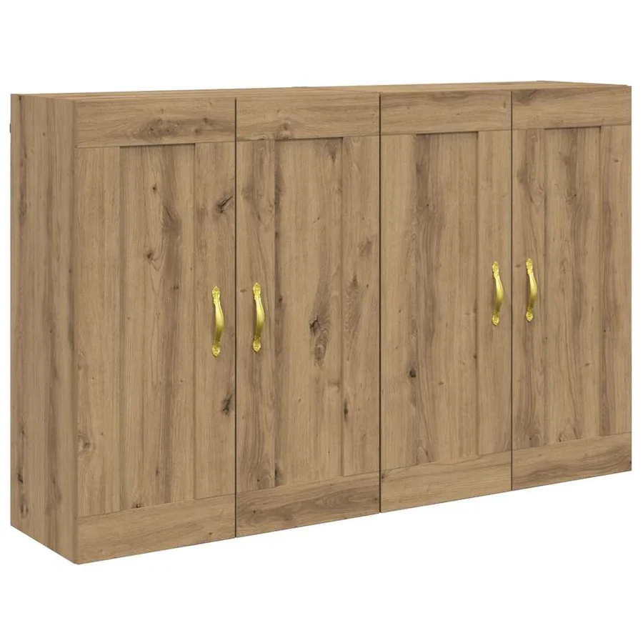 Meuble mural 2 pcs Chêne artisanal 69,5 x 34 x 90 cm - 5